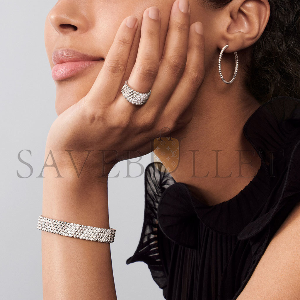 v*n cl*f arpels perlÉe Di*m*nd bracelet, 5 rows of Di*m*nds, large model vcarrpgza00